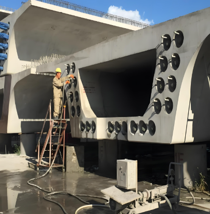 道里压浆料施工流程及注意事项